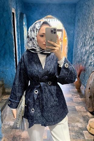 Nakkaş kot ceket - Vakronline