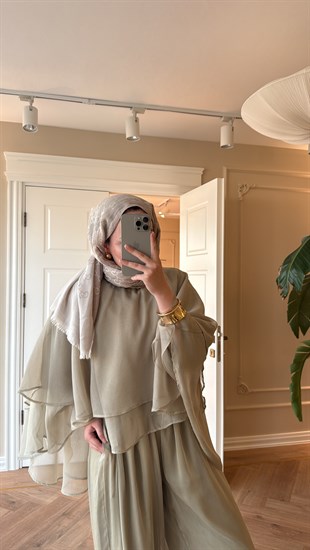 Afra Pantolonlu Takım Çağla