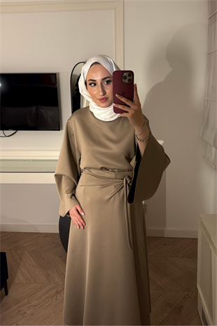 Alya Pelerin Etekli Takım-Vizon