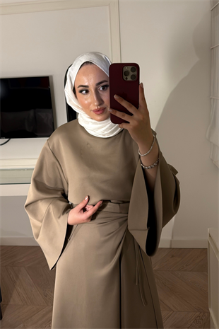 Alya Pelerin Etekli Takım-Vizon