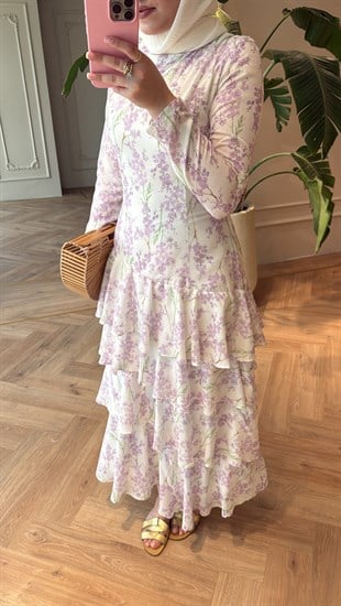 Amalfi Elbise - Lila