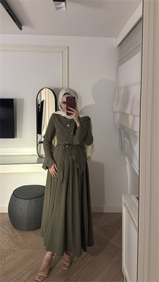 Aysa Simli Etekli Takım - Haki