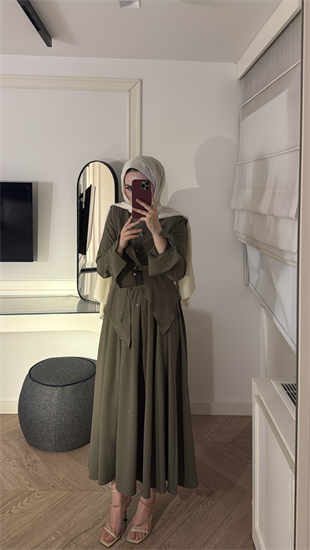 Aysa Simli Etekli Takım - Haki