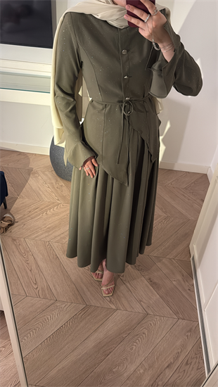 Aysa Simli Etekli Takım - Haki