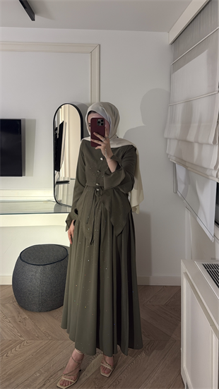 Aysa Simli Etekli Takım - Haki