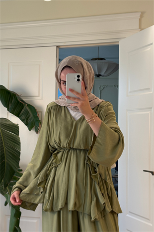 Batik Pantolonlu Takım-Haki