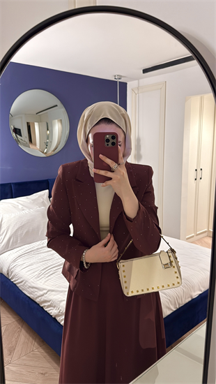 Berceste Etekli Takım - Bordo