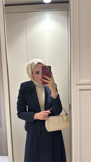 Berceste Etekli Takım - Lacivert