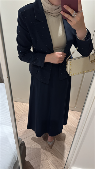 Berceste Etekli Takım - Lacivert