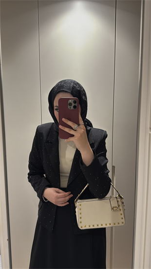 Berceste Etekli Takım - Siyah