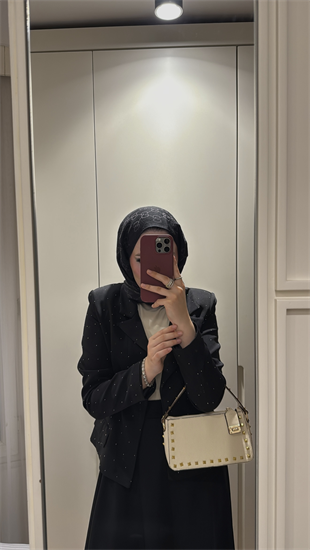 Berceste Etekli Takım - Siyah