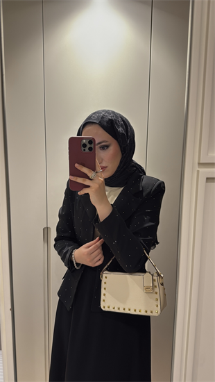 Berceste Etekli Takım - Siyah