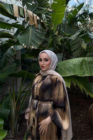 Blanche Düğme Detaylı Elbise - Siyah
