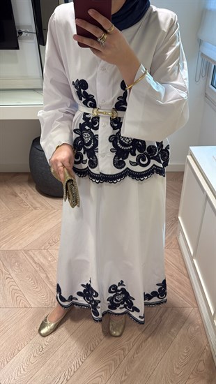 Blume Etekli Takım - Lacivert