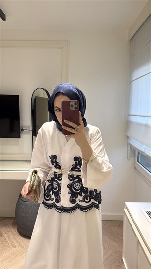 Blume Etekli Takım - Lacivert