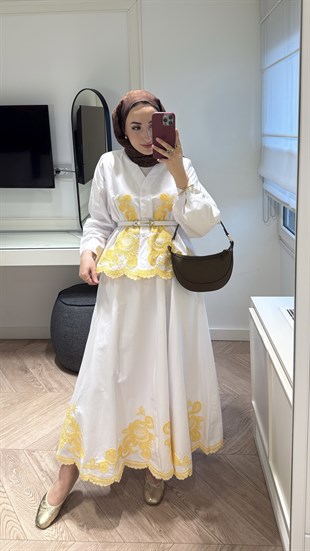 Blume Etekli Takım - Sarı