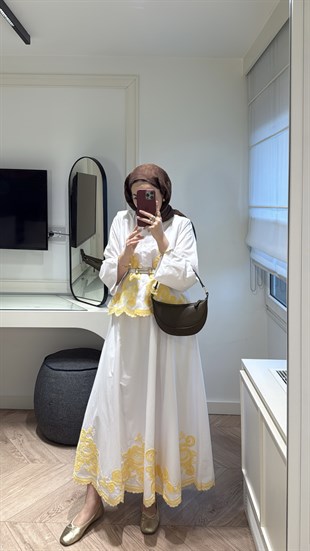 Blume Etekli Takım - Sarı