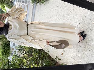 Mecy etekli takım-krem - Vakronline