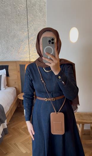 Barbie kot elbise-koyu mavi - vakronline