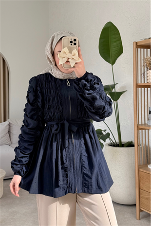 Aden büzgülü kap- lacivert - vakronline