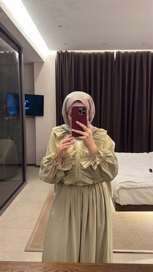 Dore Etekli Takım - Mint Yeşili 