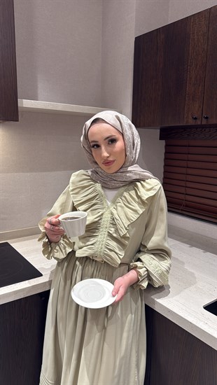 Dore Etekli Takım - Mint Yeşili 