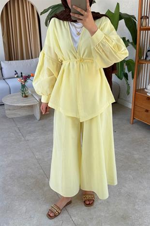 Liva premium takım sarı - Vakronline