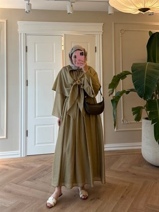 Elena Pelerinli Vual Etekli Takım - Çağla 