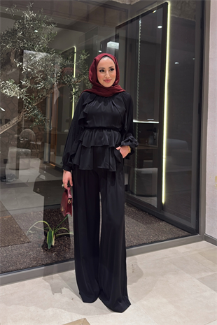 Emma Pantolonlu Takım - Siyah