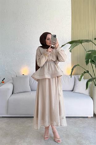 Tesettür Candy Elbise-Vizon