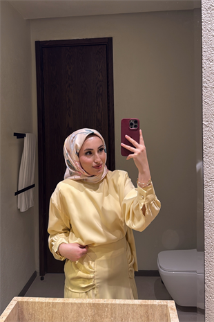 Glow Etekli Takım - Butter Yellow