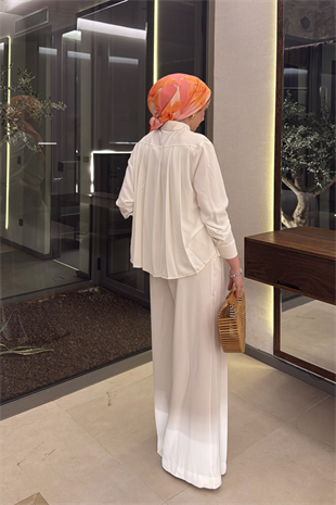 Pretty Pantolonlu Takım - Kahve