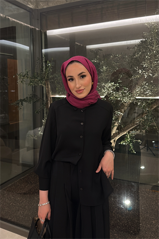 Godiva Pantolonlu Takım - Siyah