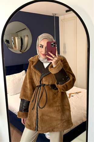 İPKYOL MODEL ANGORA KABAN-CAMEL