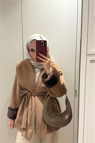 Kolları Tüylü Angora Kaban-Sütlü Kahve
