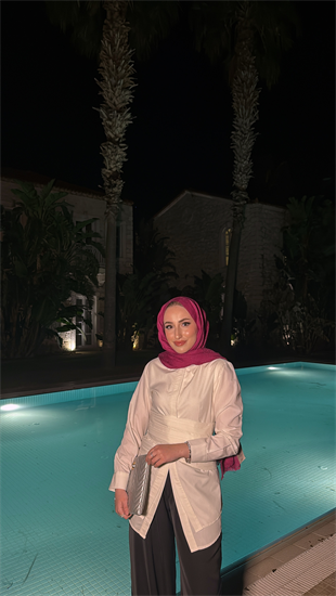 Korse Detaylı Tasarım Gömlek - Beyaz