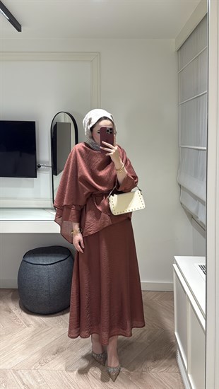 Leddy Kemerli Takım - Kiremit 