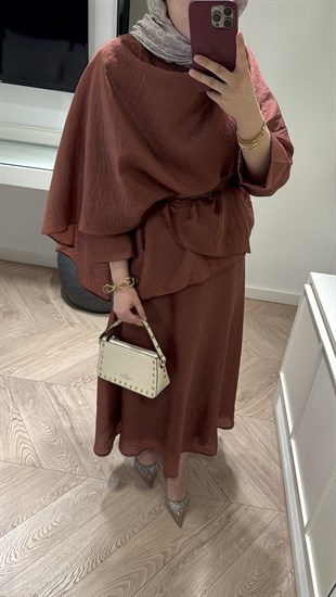 Leddy Kemerli Takım - Kiremit 