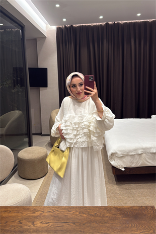 Lily Etekli Takım - Ekru
