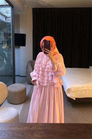 Lily Etekli Takım - Pembe