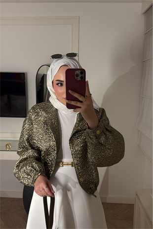 Lina Gold Ceket