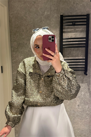 Lina Gold Ceket