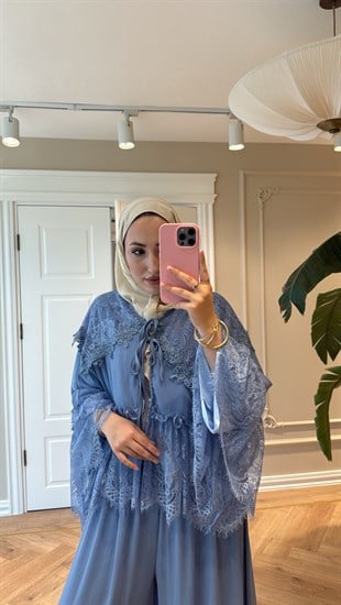 Loly Pantolonlu Takım Mavi