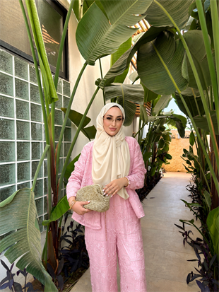Lumera İthal Pantolonlu Takım  - Pembe 
