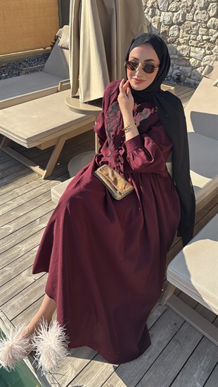 Mary Etekli Takım - Bordo