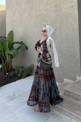 Minas Elbise - Kahve