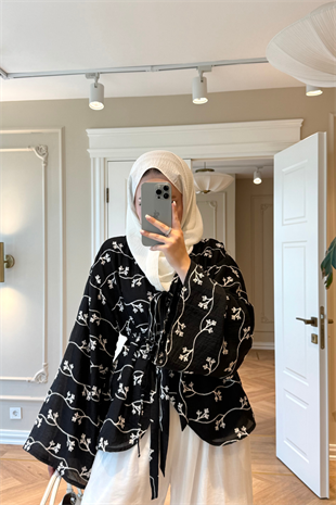 Ninova Pantolonlu Takım Siyah
