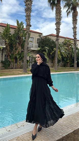Pery Etekli Takım - Siyah