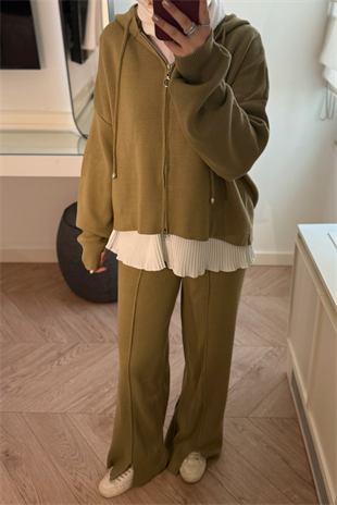 Premium Triko Takım-Çağla