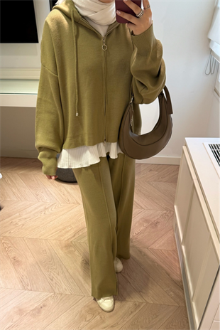 Premium Triko Takım-Çağla